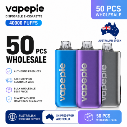 VAPEPIE PRO 40000 – 50 Pack Wholesale | Choose Any Flavours | Sydney Stock | Fast Dispatch Australia-Wide